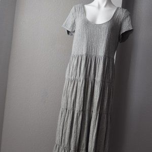 gillian tiered maxi dress